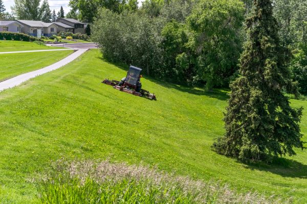 Hill Mowing in Cary
